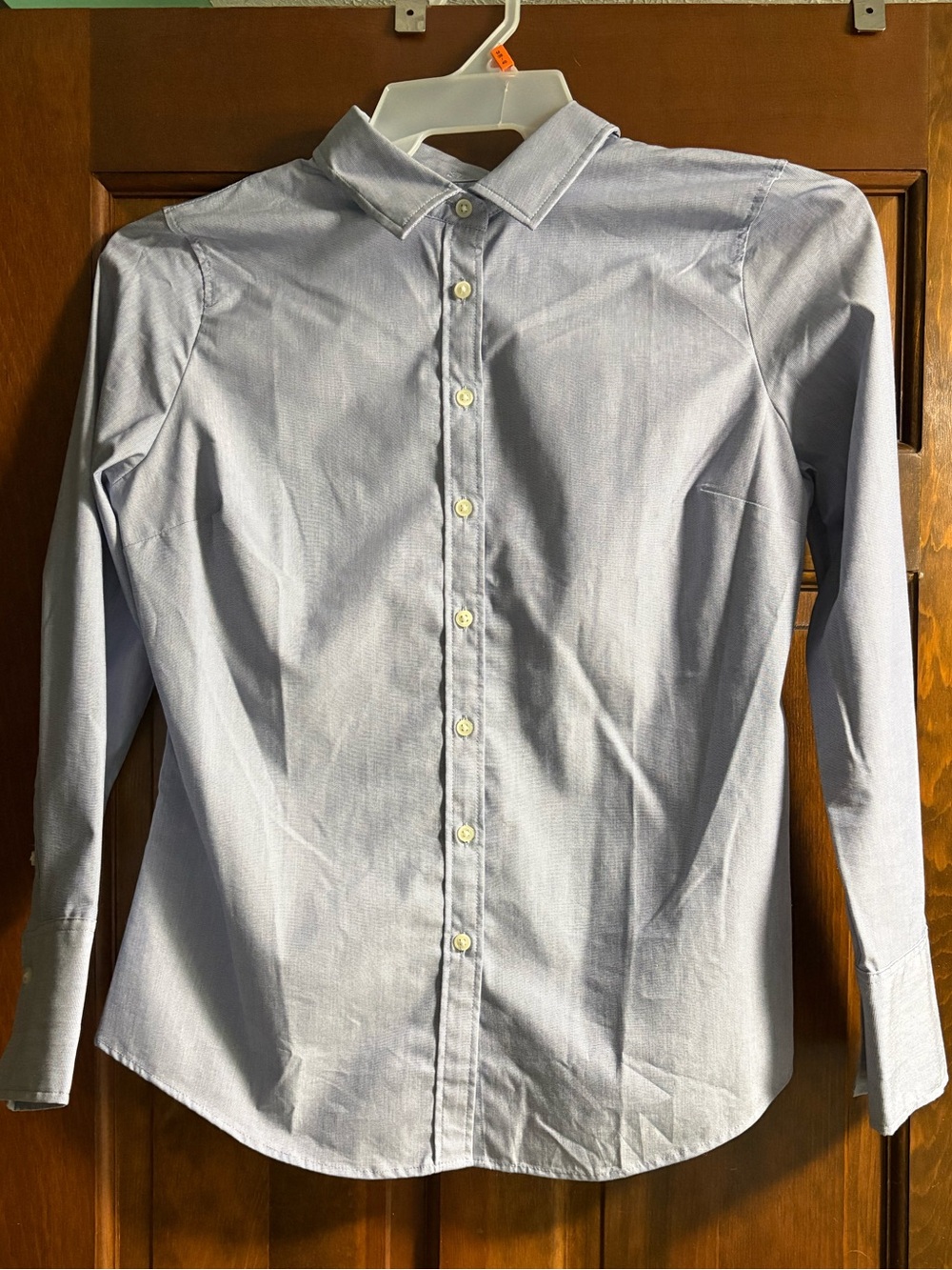 Banana Republic Light Blue Dress Shirt - Petite 8